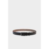 DeFacto Erkek Dikdörtgen Toka Suni Deri Klasik Kemer G4432AXNS - 110 cm - Siyah-BK27