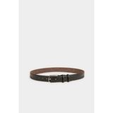 DeFacto Erkek Dikdörtgen Toka Suni Deri Klasik Kemer H0296AXNS - 90 cm - Siyah-BK27