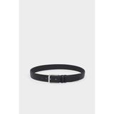 DeFacto Erkek Dikdörtgen Toka Suni Deri Klasik Kemer H0308AXNS - 90 cm - Siyah-BK27