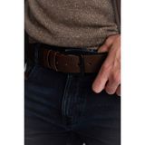 DeFacto Erkek Dikdörtgen Toka Suni Deri Klasik Kemer I0863AXNS - 90 cm - Kahve-BN45