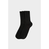 DeFacto Erkek Dikişsiz 3'lü Bambu Uzun Çorap H0350AXNS - 41 - 44 - Siyah-BK23