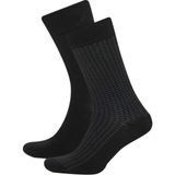 DeFacto Erkek Dikişsiz Ultra Soft 2'li Bambu Premium Uzun Çorap D3777AXNS - 41 - 44 - Siyah-BK26