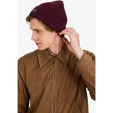 DeFacto Erkek Dokuma Etiketli Bere U9177AZ25WN - -- - Standart - Bordo-BR188