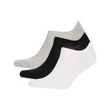 Defacto Erkek Görünmez 3lü Pamuklu Sneaker Çorap K4595aznskr1 Çok Renkli-kr1