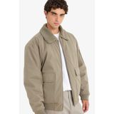Defacto Erkek Haki Mont, 2XL, E9247AX, Haki-KH401, Mens, XXL