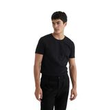 DeFacto Erkek Slim Fit Bisiklet Yaka Kısa Kollu Tişört, Siyah (BK81), XL