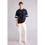 DeFacto Esnek Belli Carrot Fit Jean Pantolon, 30, F9005AX26SP, Beyaz-WT34, Erkek
