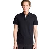 DeFacto Esnek Kırışmaz Slim Fit Polo Tişört, 3XL, F9896AX26SP, Siyah, Erkek