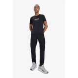 Defacto Esnek Kumaş Sporcu Jogger Eşofman Altı Slim Fit Dar Kesim Dokuma Üç Cepli Fermuarlı Paça B2780AX24SM Siyah