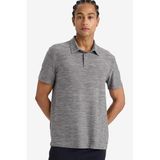 DeFacto Esnek Kumaş Standart Fit Polo Yaka Sporcu Kısa Kollu Tişört, M, D9241AX25SP, Gri-GR388, Erkek