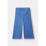 Defacto F3780a5be394 Mavi Kız Bebek Wide Leg Jean Görünümlü Pantolon