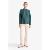 DeFacto Fall in Love Flare Fit Tayt Bej, L, F2545AX25AU, Bej-BG33, kadın