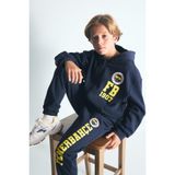 DeFacto Fenerbahçe Kapüşonlu Kalın Sweatshirt Kumaşı Hırka Erkek Çocuk