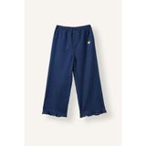 DeFacto Fırfır Paçalı Kalp Nakışlı Wide Leg Pantolon Kız Bebek I3988A526WN