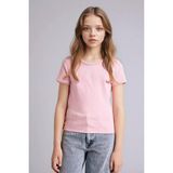 DeFacto Fitilli Kaşkorse Tişört Kız Çocuk G7234A826SM - Pembe-PN86 - 9 - 10 Yaş