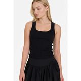 DeFacto Fitted Fitilli Kaşkorse Atlet F7818AX26SP - Siyah-BK81 - XS