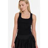 DeFacto Fitted Fitilli Kaşkorse Atlet F7818AX26SP - Siyah-BK81 - XS