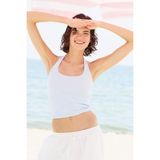 DeFacto Fıtted Halter Yaka Fitilli Kaşkorse ATLET H8088AX26SM - Mavi-BE196 - XL