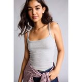 DeFacto Fitted U Yaka Fitilli Kaşkorse Atlet I2410AX26AU - Gri-GR256 - XL
