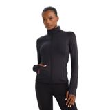 DeFacto Fitted Ultra Soft Fermuarlı Hırka, M, B3985AX26SP, Siyah, kadın