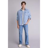 DeFacto Flare Fit Mavi Jean Pantolon, 30, H6901AX26SP, Mavi-NM39, Erkek