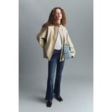 DeFacto Flare Fit Orta Bel İspanyol Paça Jean Pantolon G8880AX26SP - Mavi-NM28 - 44