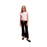 DeFacto Flare Fit Yırtmaçlı Pantolon Kız Çocuk