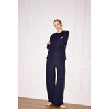 DeFacto G2919AX26SP NV241 Lacivert Straight Fit Bürümcük Kadın Pantolon