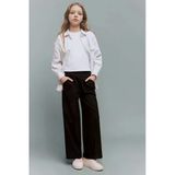 Defacto G6350a8bk34 Siyah Wide Leg Pantolon Kız Çocuk