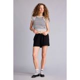 DeFacto G7956AX26HS Siyah-BK81 Kadın Standart Fit Sweatshirt Kumaşı Şort