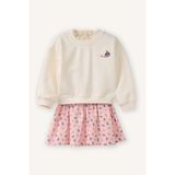 DeFacto G8105A526SM 2'li Takım Sweatshirt Kız Bebek Etek