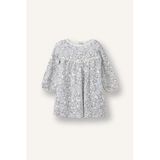 DeFacto G8210A526SP Desenli Müslin Kız Bebek Elbise