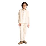 DeFacto Gabardin Pantolon Erkek Çocuk, 5-6 Yaş, G6733A826SP, Ekru-ER134, Erkek Çocuk