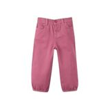 DeFacto Gabardin Pantolon Kız Bebek Bordo, 12-18 AY, G8139A526SP, Bordo-BR123, Kız bebek