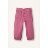 DeFacto Gabardin Pantolon Kız Bebek Bordo, 3-4 Yaş, G8139A526SP, Bordo-BR123, Kız bebek