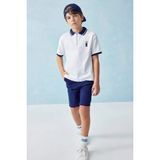 DeFacto Gabardin Şort Erkek Çocuk, 5/6 Yaş (116cm), C2955A826SM, Lacivert, Erkek Çocuk