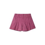 DeFacto Gabardin Şort Kız Bebek Bordo, 4-5 Yaş, G8097A526SP, Bordo-BR123, Kız bebek