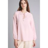 Defacto Gofre Dokulu Bluz H0491ax26sppn74 Pembe-pn74