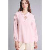 DeFacto Gofre Dokulu Pembe Kadın Bluz H0491AX/PN74