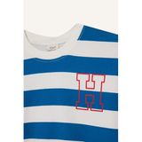 DeFacto H5951A617WNER105 Çizgili Yazı Baskılı Erkek Çocuk Sweatshirt
