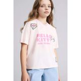 DeFacto Hello Kitty Oversize Tişört Kız Çocuk G8195A826SM - Pembe-PN344 - 7 - 8 Yaş