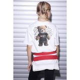 DeFacto I Love NY Oversıze Tişört Kız Çocuk, 11-12 Yaş, E801GY119316, Ekru, Kız çocuk