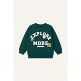 DeFacto I0317A526AU Oversize Baskılı Arma Detaylı Erkek Bebek Sweatshirt