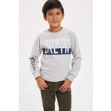 Defacto J1784AZ.18WN.IN75 Erkek Baskılı Sweatshirt