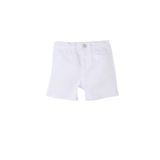 DeFacto Jean Şort Erkek Bebek Regular Fit Pamuklu, 9-18 Ay, C2286A524SM, Beyaz-WT34, Erkek bebek