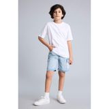 DeFacto Jean Şort Erkek ÇOCUK D8566A826SM - 8 - 9 Yaş - Mavi-NM39