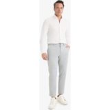 DeFacto Jogger Düz Paça Her Yöne Esneyen Kumaş Pantolon T6317AZ25AU - Gri-GR377 - 32 / 32