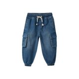 DeFacto Jogger Fit Jean Pantolon Erkek Bebek, 4-5 Yaş, G6143A526SP, Mavi-NM39, Erkek bebek