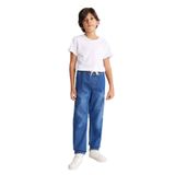 DeFacto Jogger Fit Jean Pantolon Erkek Çocuk, 5-6 Yaş, G3022A825AU, Mavi-NM28, Erkek Çocuk