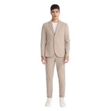 DeFacto Jogger Fit Kısa Paça Penye Pantolon, 36, F0407AX25AU, Bej-BG773, Erkek